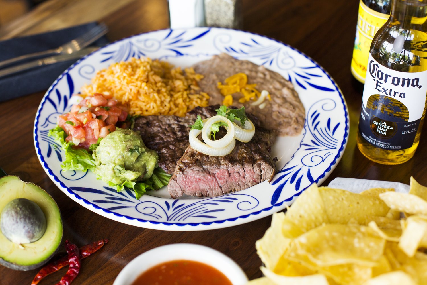 Scratch made
neighborhood tex-mex.